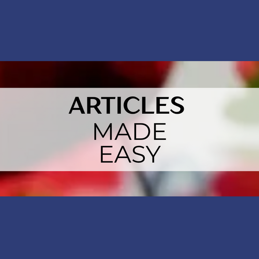 Articles Made Easy